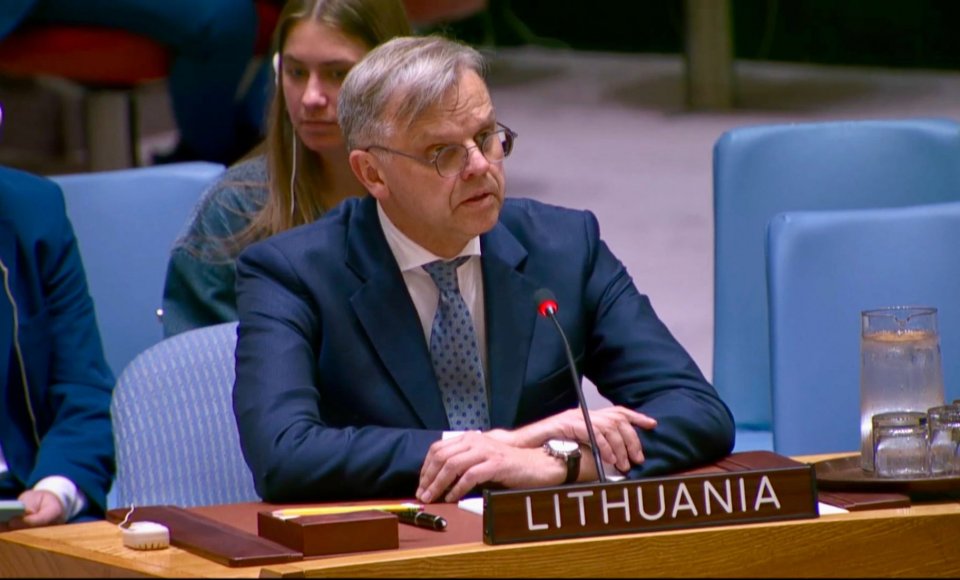 Statement by Lithuania at the UN Security Council Open Debate “Strengthening Maritime Security...